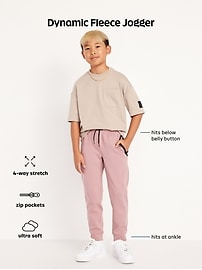 L'image numéro 5 présente Pantalon de jogging en molleton dynamique pour Garçon