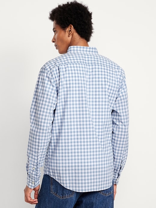 L'image numéro 2 présente Chemise passe-partout à coupe étroite à motif