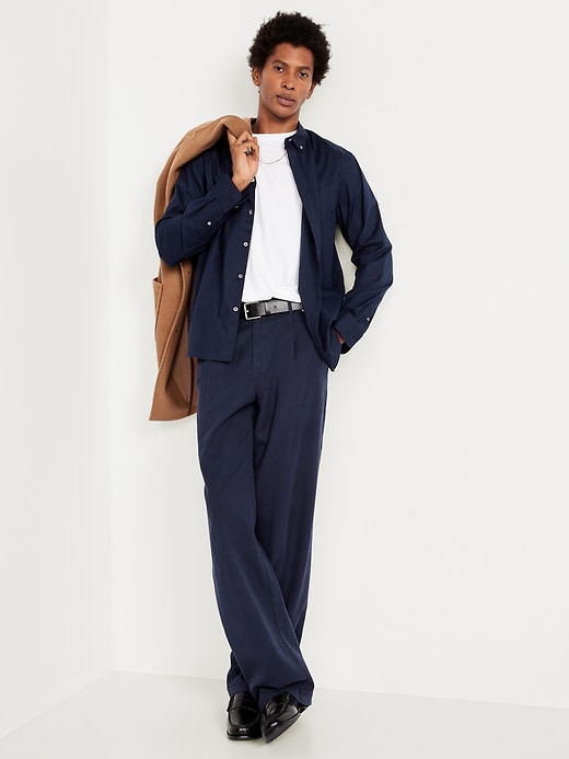 L'image numéro 3 présente Chemise passe-partout classique en popeline