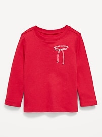 L'image numéro 1 présente T-shirt à imprimé à manches longues pour toute-petite fille