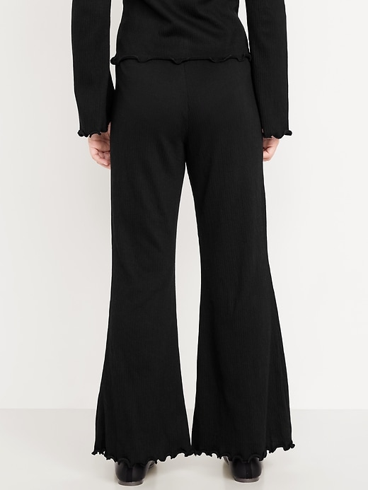 Image number 2 showing, Textured Knit Flare Leggings for Girls