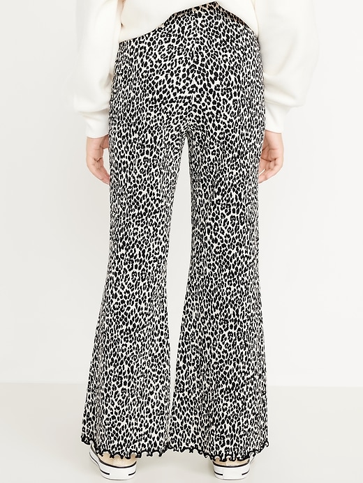 Image number 2 showing, Textured Knit Flare Leggings for Girls