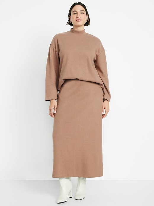 Image number 4 showing, Cozy Knit Midi Skirt