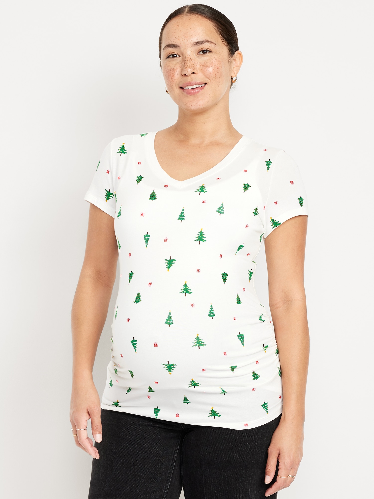 Maternity V-Neck T-Shirt