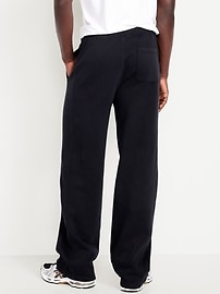L'image numéro 2 présente Pantalon coupe généreuse en coton ouaté épais