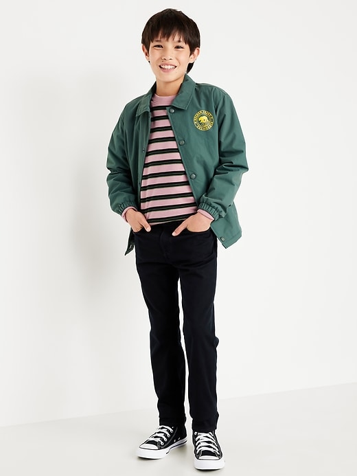 Image number 4 showing, Slim 360° Stretch Five-Pocket Pants for Boys