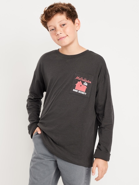 Home Alone™ Oversized Gender-Neutral Graphic T-Shirt for Kids