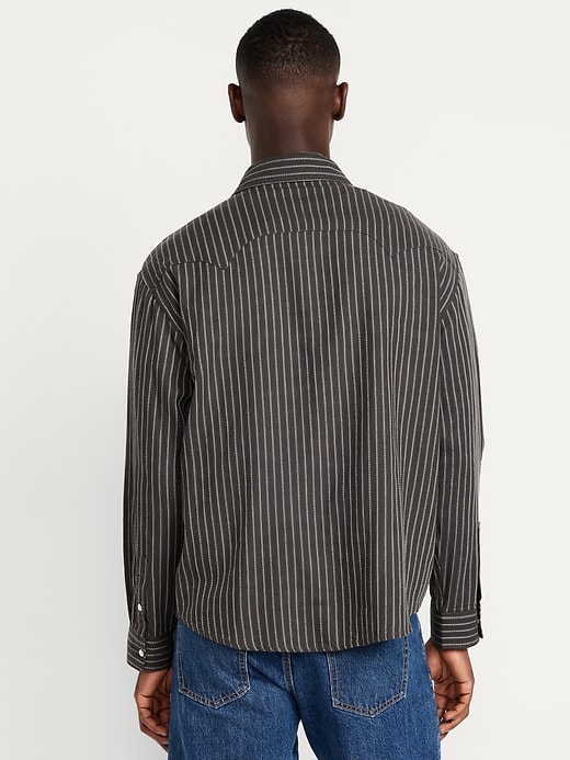 Image number 2 showing, Textured Western Pocket Shirt