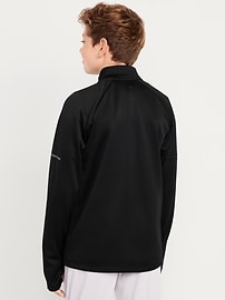 Image number 2 showing, Go-Dry Quarter-Zip Soccer Pullover for Boys