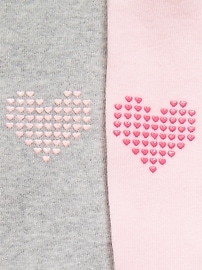 L'image numéro 2 présente Collant en tricot doux pour toute-petite (paquet de 2)