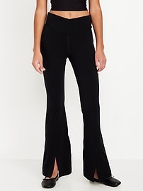 L'image numéro 3 présente Legging PowerChill évasé à taille haute pour fille