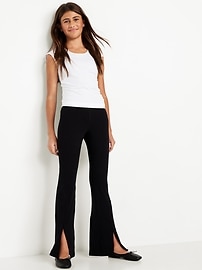L'image numéro 1 présente Legging PowerChill évasé à taille haute pour fille