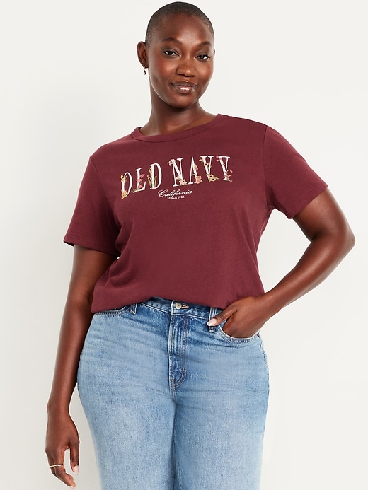 Image number 5 showing, Crew-Neck Logo-Graphic T-Shirt