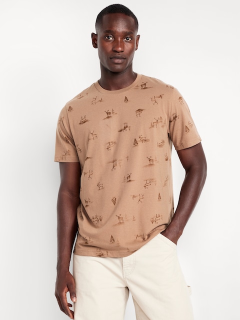 Crew-Neck T-Shirt - Oh, Deer!