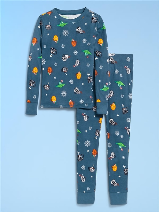 L'image numéro 3 présente Pyjama ajusté à imprimé Old Navy x Star Wars unisexe pour enfant