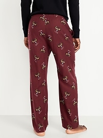 L'image numéro 2 présente Pantalon de pyjama en flanelle à motif pour homme