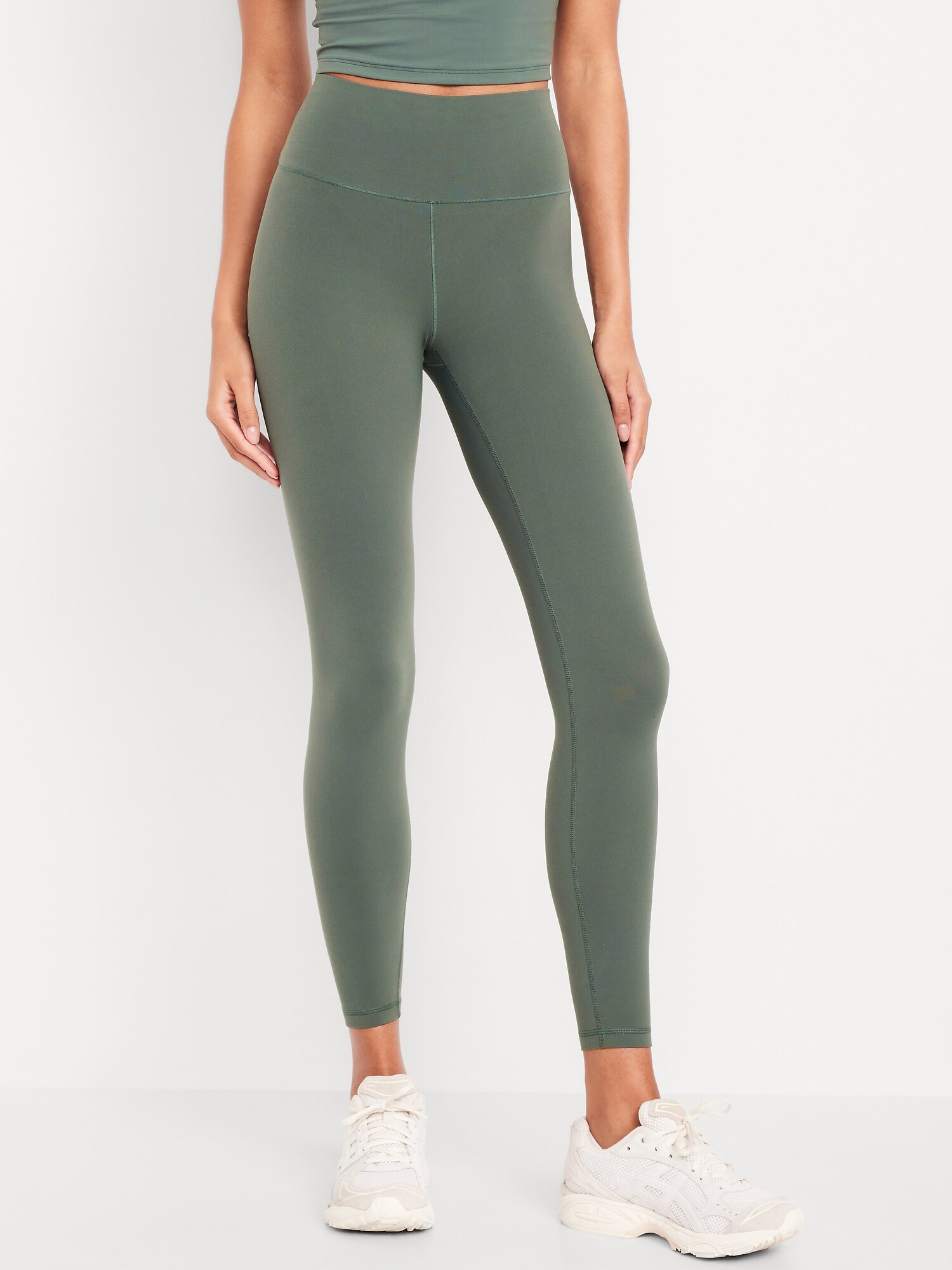 L'image numéro 1 présente Legging StudioSmooth à taille haute longueur 7/8