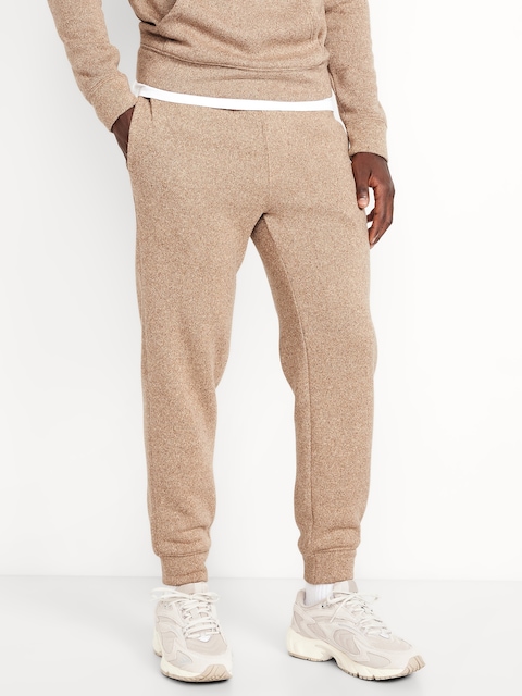 Pantalon de jogging en tricot de molleton - Beige
