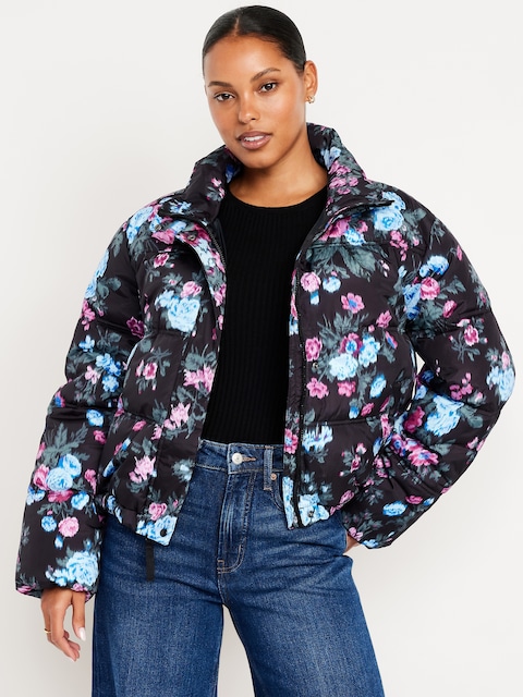 Veste rembourrée hydrorésistante à imprimé