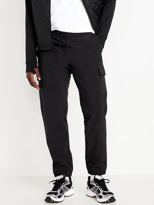 L'image numéro 1 présente Pantalon de jogging cargo Tech tissé à doublure douillette