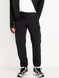 L'image numéro 1 présente Pantalon de jogging cargo Tech tissé à doublure douillette