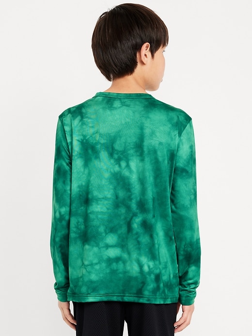 Image number 2 showing, CloudMotion Long-Sleeve Graphic Performance T-Shirt for Boys