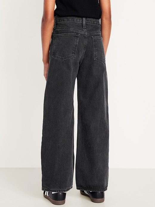 Image number 2 showing, Baggy Straight-Leg Jeans for Girls
