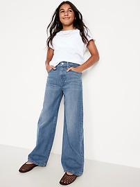 Image number 3 showing, Baggy Straight-Leg Jeans for Girls