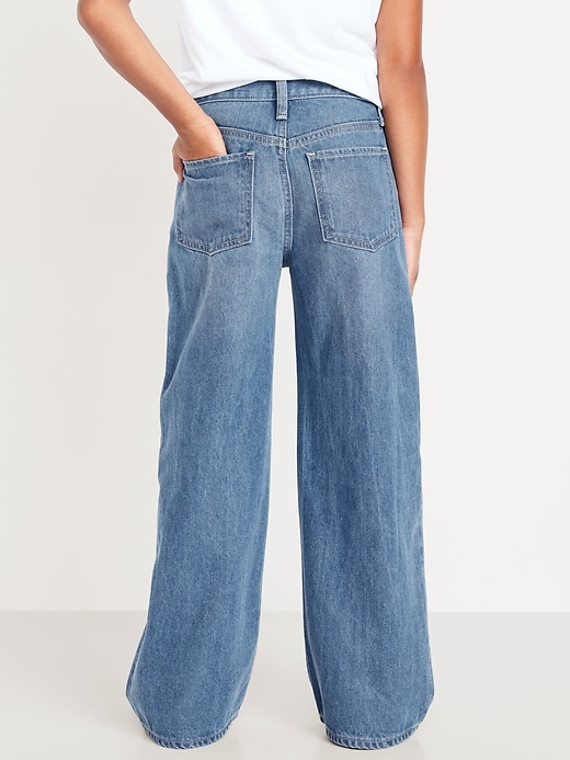 Image number 2 showing, Baggy Straight-Leg Jeans for Girls
