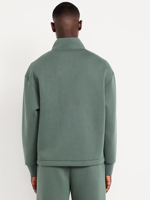 Image number 2 showing, Bounce Fleece Oversized Quarter-Zip Pullover