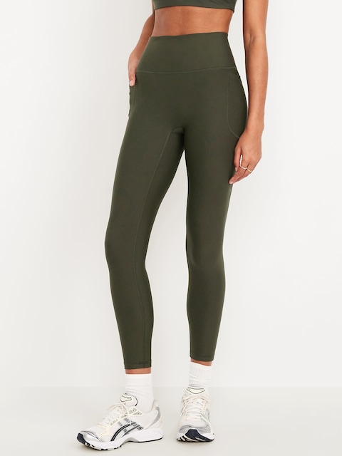 Extra-High Waisted PowerSoft Boundless 7/8 Pocket Leggings – No Front Seam