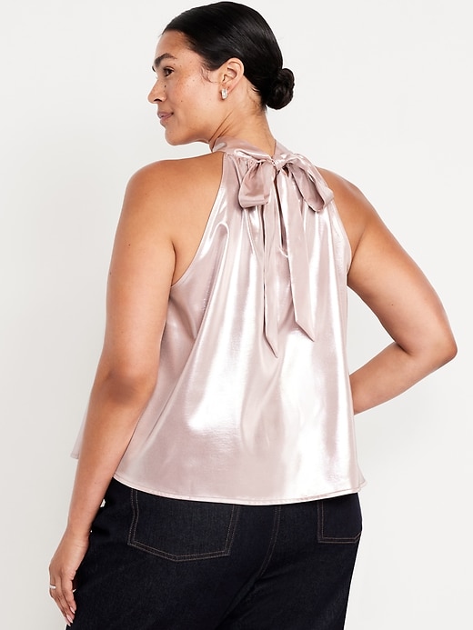 Image number 7 showing, Satin Shine Halter Top