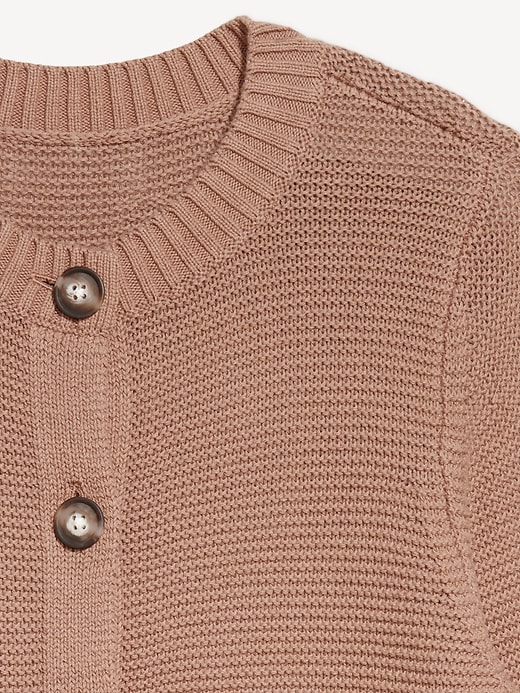 Image number 6 showing, Garter-Knit Cardigan Sweater