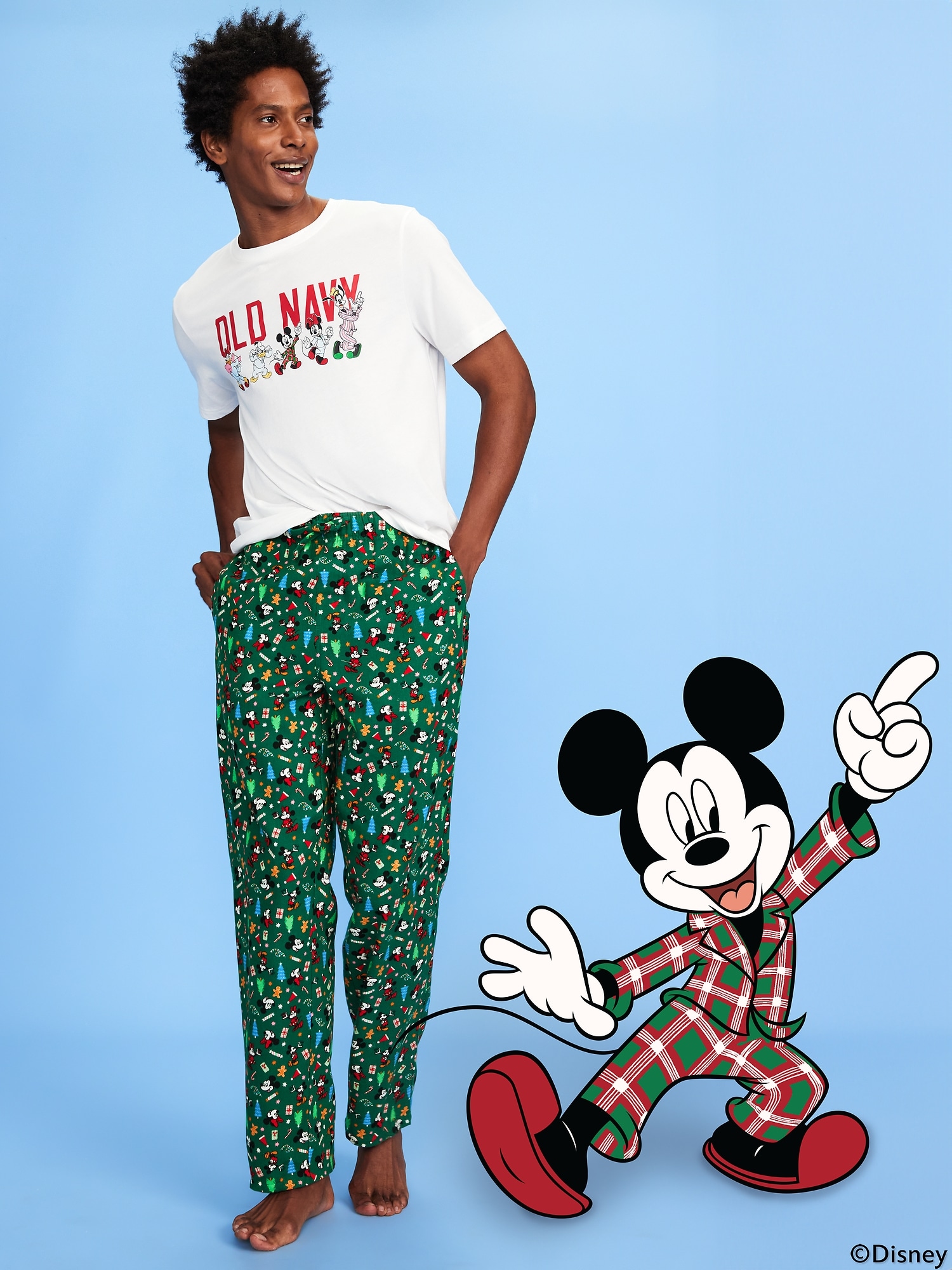 Old Navy x Disney Printed Flannel Pajama Pants for Men