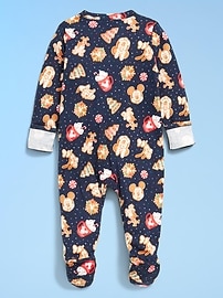L'image numéro 2 présente Une-pièce Nuit ou jeu à pieds à glissière à double sens Old Navy x Disney© pour bébé