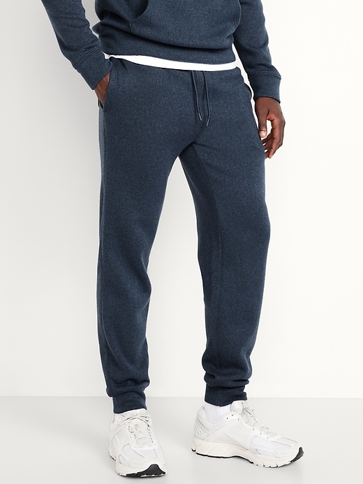 L'image numéro 1 présente Pantalon de jogging en tricot de molleton
