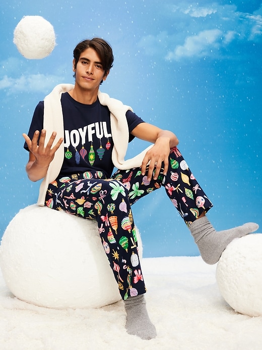 Image number 1 showing, Flannel Pajama Pants for Men