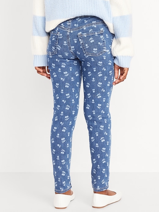 L'image numéro 2 présente Jegging Rockstar à extensibilité 360° à taille haute à motif pour fille