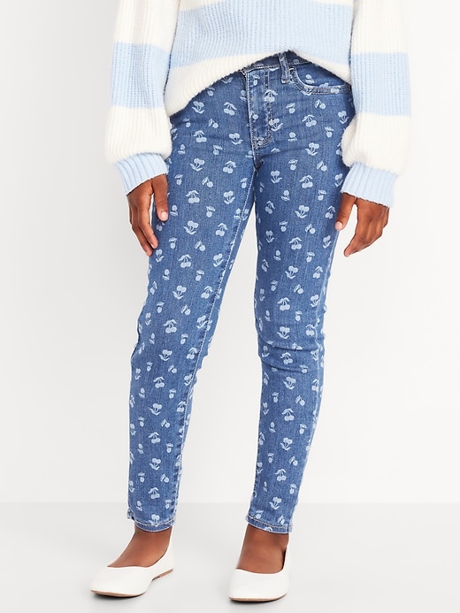 L'image numéro 1 présente Jegging Rockstar à extensibilité 360° à taille haute à motif pour fille