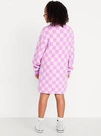 Image number 2 showing, SoSoft Printed Crew-Neck Sweater Dress for Girls