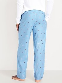 L'image numéro 2 présente Pantalon de pyjama en flanelle à motif pour homme
