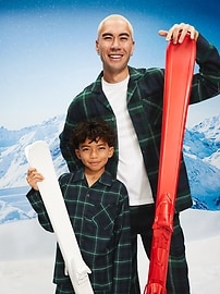 Image number 2 showing, Plaid Flannel Pajama Joggers for Women