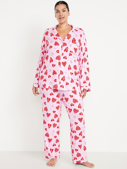 Image number 7 showing, Sunday Sleep Knit Jersey Pant Set