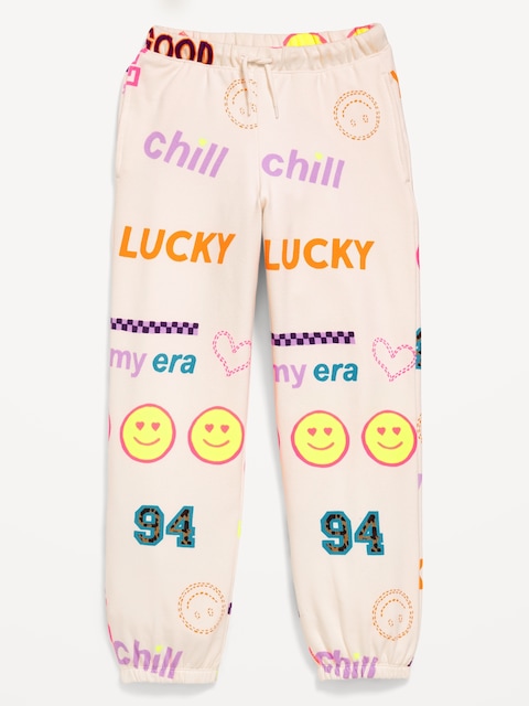 Favorite Fleece High-Waisted Jogger Sweatpants for Girls - Love Xxx