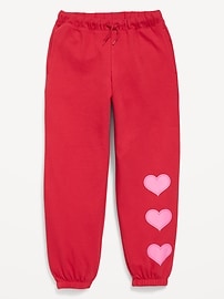 Image number 4 showing, Favorite Fleece High-Waisted Jogger Sweatpants for Girls