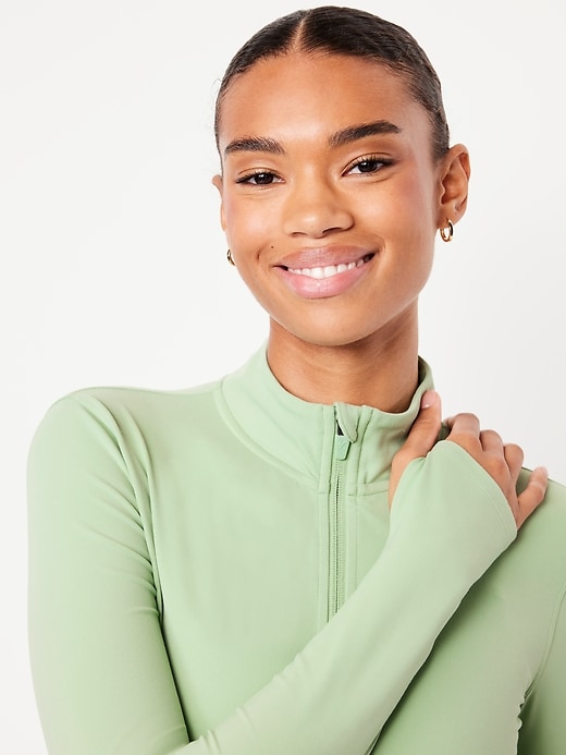 Image number 4 showing, StudioSmooth Crop Full Zip