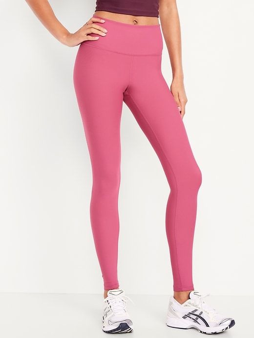 Image number 1 showing, High-Waisted PowerSoft Full-Length Leggings