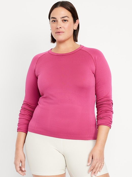 Image number 7 showing, Fluid Seamless Fitted Top