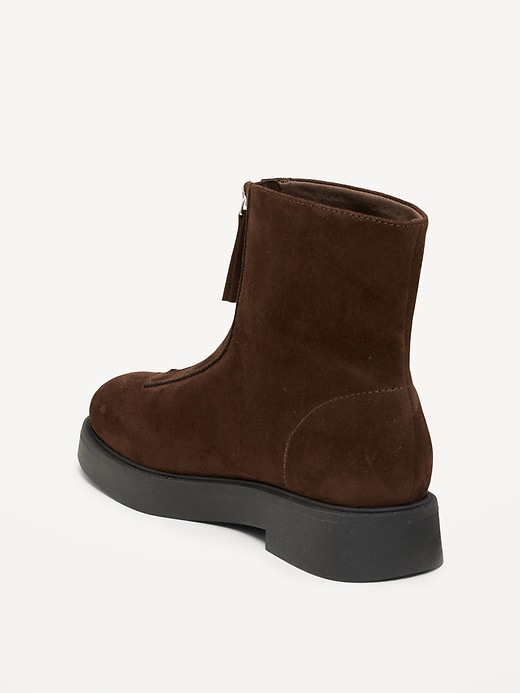 Image number 5 showing, Zip Front Chelsea Boot for Women