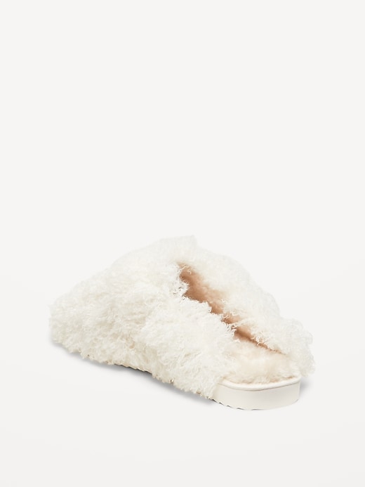 Image number 4 showing, Faux Fur Slippers for Women